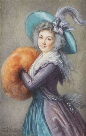Mdame Mole after Vigee LeBrun