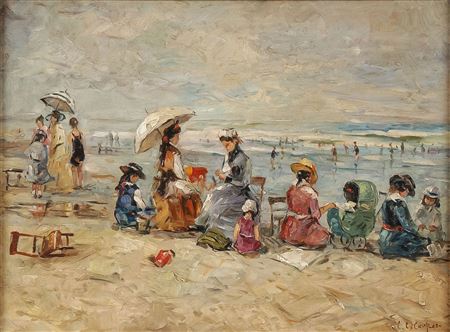 Iressionistic Beach Scene