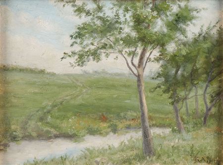 Landscape with Stream