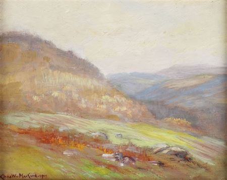 Hilly Landscape- 1911