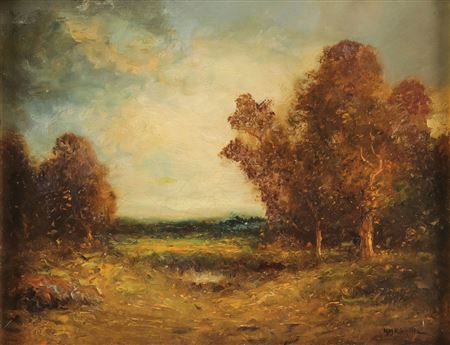 Dusk Fall Landscape
