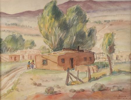 Pueblo Scene