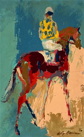Jockey With Blue Polka Dots, 1963