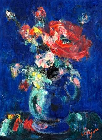 Floral Still Life With Poppies