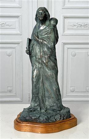 Irish Madonna, Mother And Child