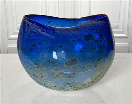 Ultramarine Basket With Scarlet Lip,1992
