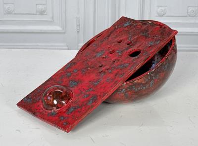 Sasso Vessel With Spheres And Plane