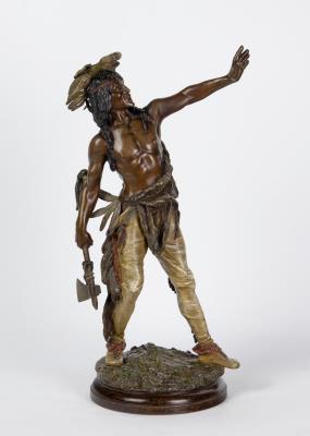 Indian with Tomahawk