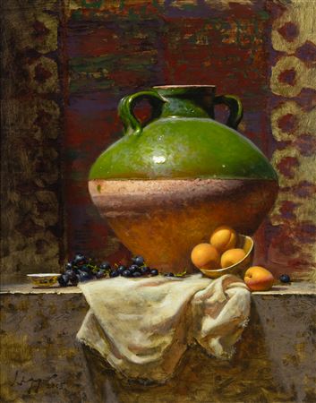 Vessel with Apricots