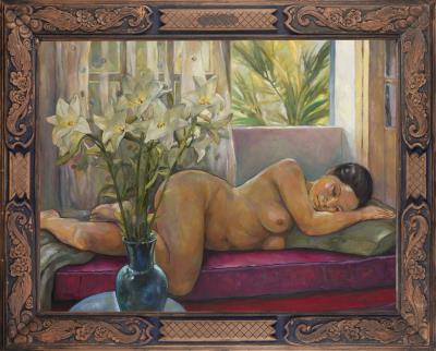 Nude in an interior, Hanoi, circa 1937
