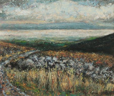 'LOOKING TOWARDS IVERAGH PENINSULA' by Diarmuid Boyd - Auction record, sale price, and art valuation. Compare with similar artists and explore comparable artworks.