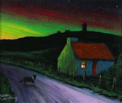 Northern Lights at Malin Head