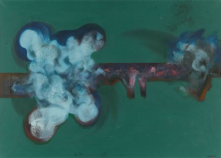 BLUE MIST ON GREEN