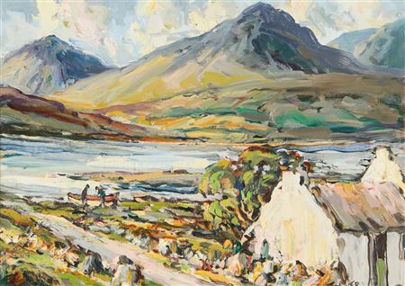 Sample artwork by John T Bannon (early to mid 20th century), known for painting - View similar artists and auction records