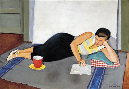 Woman reading