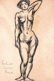 Standing Nude by Vilmos Perlrott Csaba - Auction record, sale price, and art valuation. Compare with similar artists and explore comparable artworks.