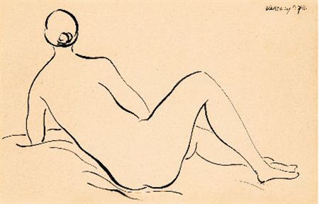 Female Nude from the Back