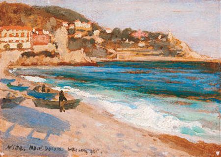 Mont-Boron by Janos Miklos Vaszary - Auction record, sale price, and art valuation. Compare with similar artists and explore comparable artworks.