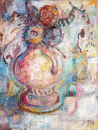 Sample artwork by Menyhert Toth (1904 - 1980), known for painting houses, agricultural labor - View similar artists and auction records