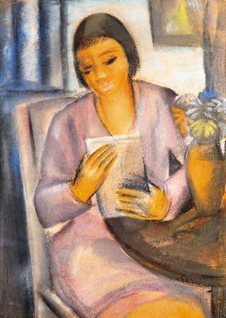 Portrait of a Woman Reading
