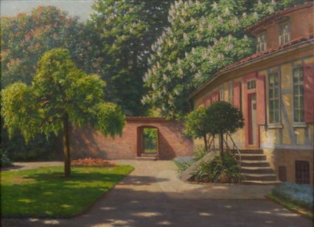 "Spring in the Welfengarten"