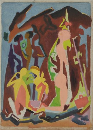 Untitled (Figurative Scene)