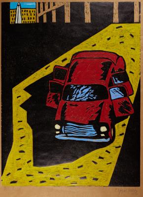 Auto Rojo