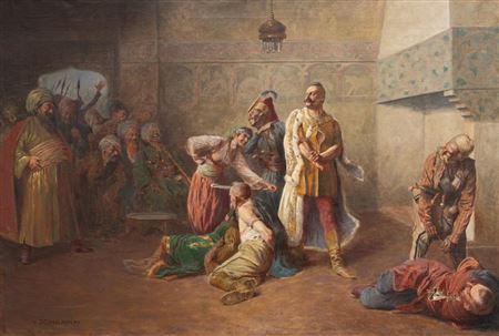 Count Emmerich Thököly von Késmárk as an Ottoman prisoner