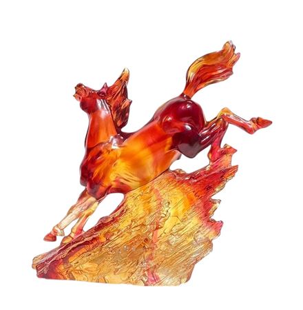 Glass horse