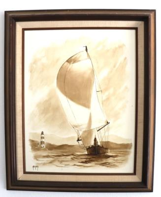 Sailboat on the Horizon