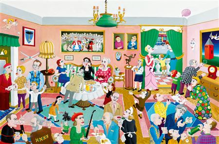 Company, 2025 by Laszlo Osi - Auction record, sale price, and art valuation. Compare with similar artists and explore comparable artworks.
