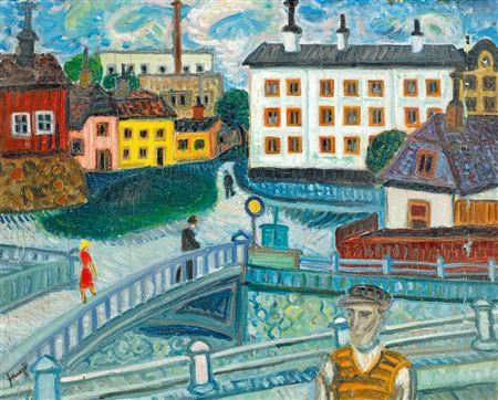 Detail of Stockholm, 1940