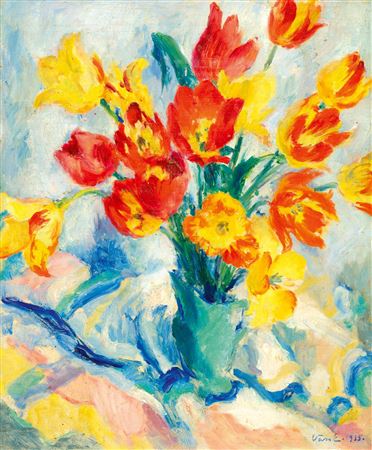 Sample artwork by Elemer Vass (1887 - 1957), known for painting - View similar artists and auction records