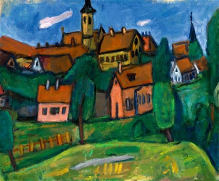 German Town, c. 1922–1923