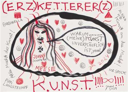 WARUM.. (MEINE) KUNST UNVERKÄUFLICH IST, YEAH. 2024.
