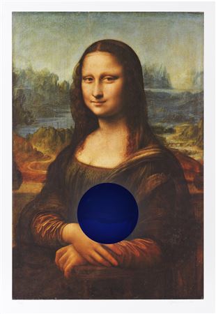Gazing Ball (da Vinci Mona Lisa), 2016