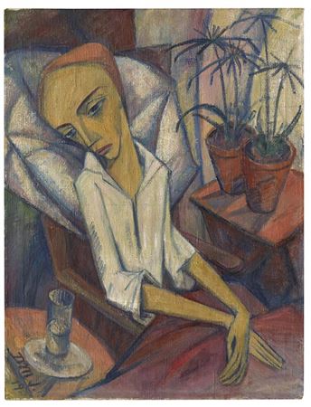 Sample artwork by Dorothea Maetzel-Johannsen (1886 - 1930), known for expressionistic woodcuts and expressionist pictorial language - View similar artists and auction records