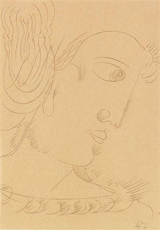Inclined head to the right1932 , 1932