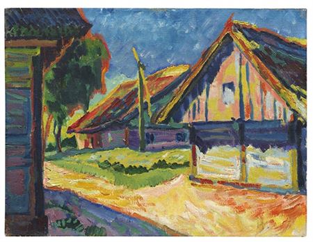 Huts , 1909