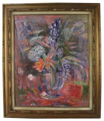 Big Flowers in My Studio