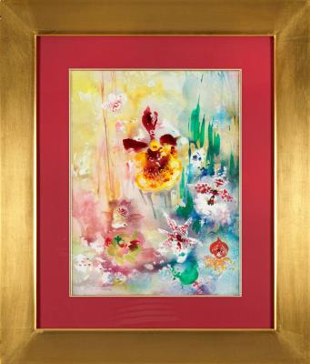 Composition with Orchids
