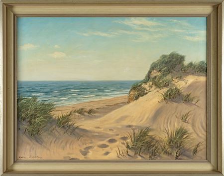 Dune landscape by Waldemar Schlichting - Auction record, sale price, and art valuation. Compare with similar artists and explore comparable artworks.