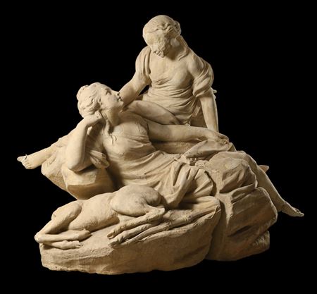 Sample artwork by Etienne Maurice Falconet (1716 - 1791), known for rococo marble and porcelain figure sculpture, writing - View similar artists and auction records