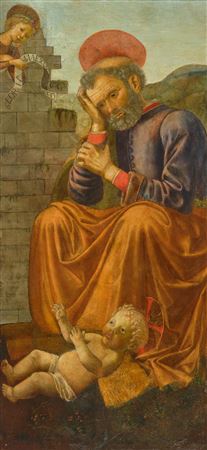 Saint Joseph with the Infant Jesus.