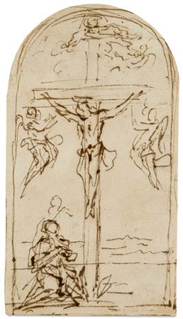 Christ on the cross.