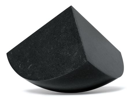 Pyramide in Form einer Achtelskugel. 1965.