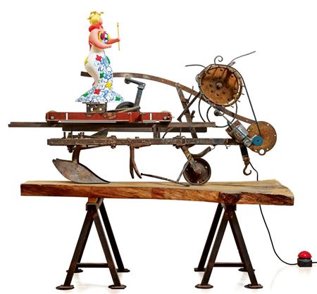 Viva Niki. 1989. by Niki de Saint Phalle & Jean Tinguely - Auction record, sale price, and art valuation. Compare with similar artists and explore comparable artworks.