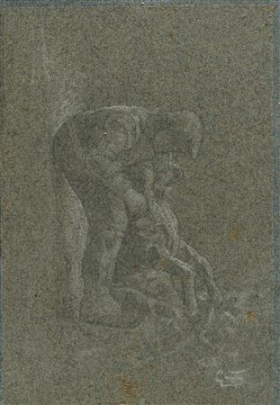 Disegno della tosatura (study of sheep shearing)