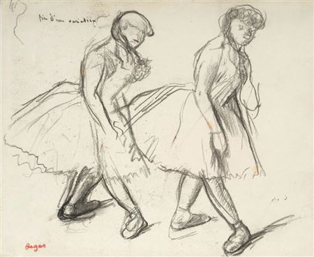 Deux danseuses.