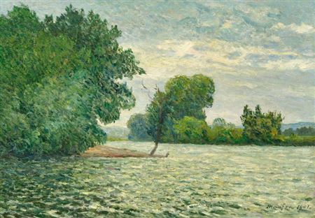 Avant la pluie, l'Isle-Adam. 1901.